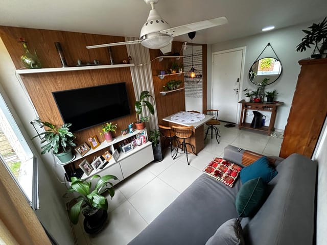 Apartamento com 42m² 2 quartos e 1 banheiro, à venda, no bairro Campo Grande em Rio de Janeiro