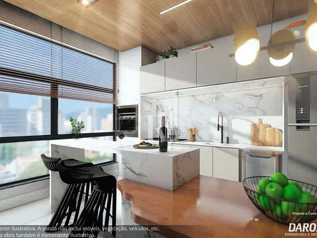 Apartamento 2 quartos e 3 banheiros, à venda, no bairro Centro em Tijucas