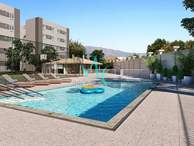 Apartamento 2 quartos e 1 banheiro, à venda, no bairro Santa Cruz em Rio de Janeiro