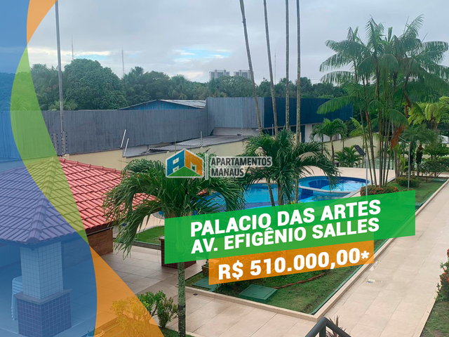 Foto do Apartamento - Palacio das Artes 3Qts/1St c/ modulados e climatização Aleixo | Apartamentos Manaus Imobiliária