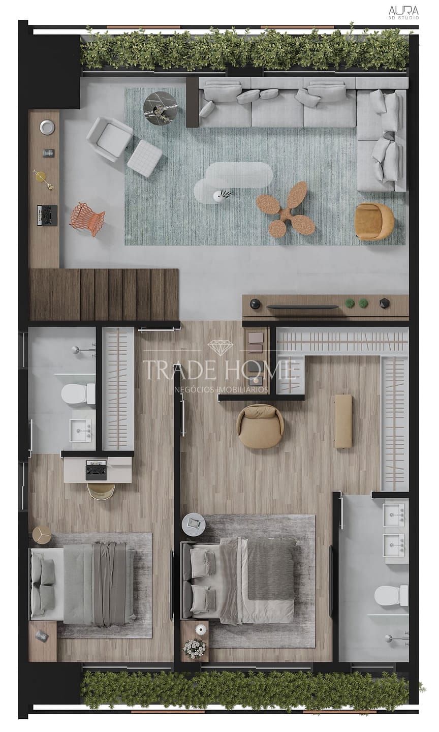 Apartamento, 2 quartos, 137 m² - Foto 31