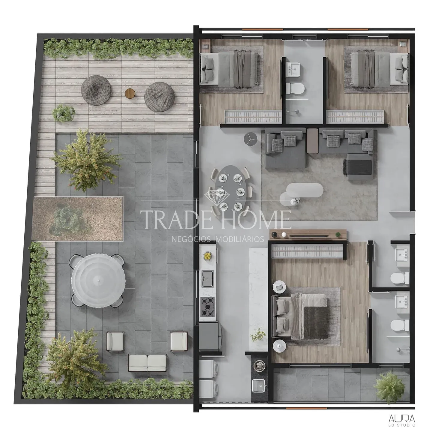 Apartamento, 2 quartos, 137 m² - Foto 27