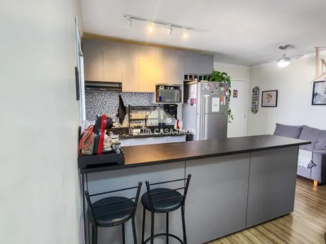 Apartamento com 45m² 2 quartos e 1 banheiro, à venda, no bairro Jardim Abatiá em Sorocaba