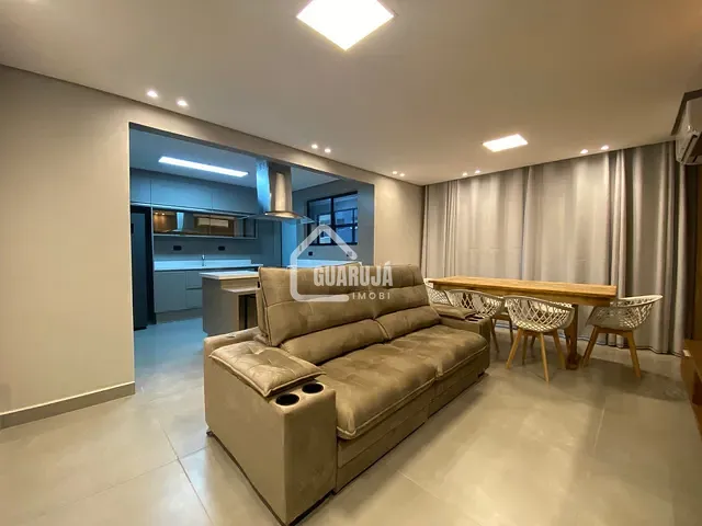 Apartamento com 130m² 2 quartos e 3 banheiros, à venda, no bairro Ponta da Praia em Santos