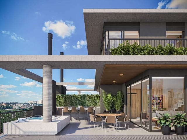 Apartamento com 228m² 3 quartos e 4 banheiros, à venda, no bairro Juvevê em Curitiba