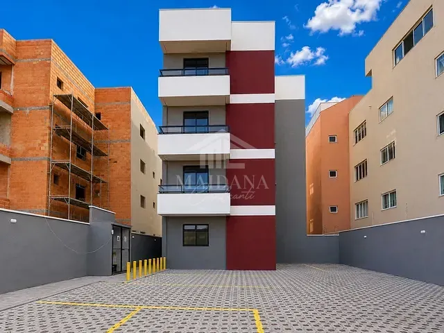 Apartamento com 110m² 3 quartos e 2 banheiros, à venda, no bairro Silveira da Motta em São José dos Pinhais