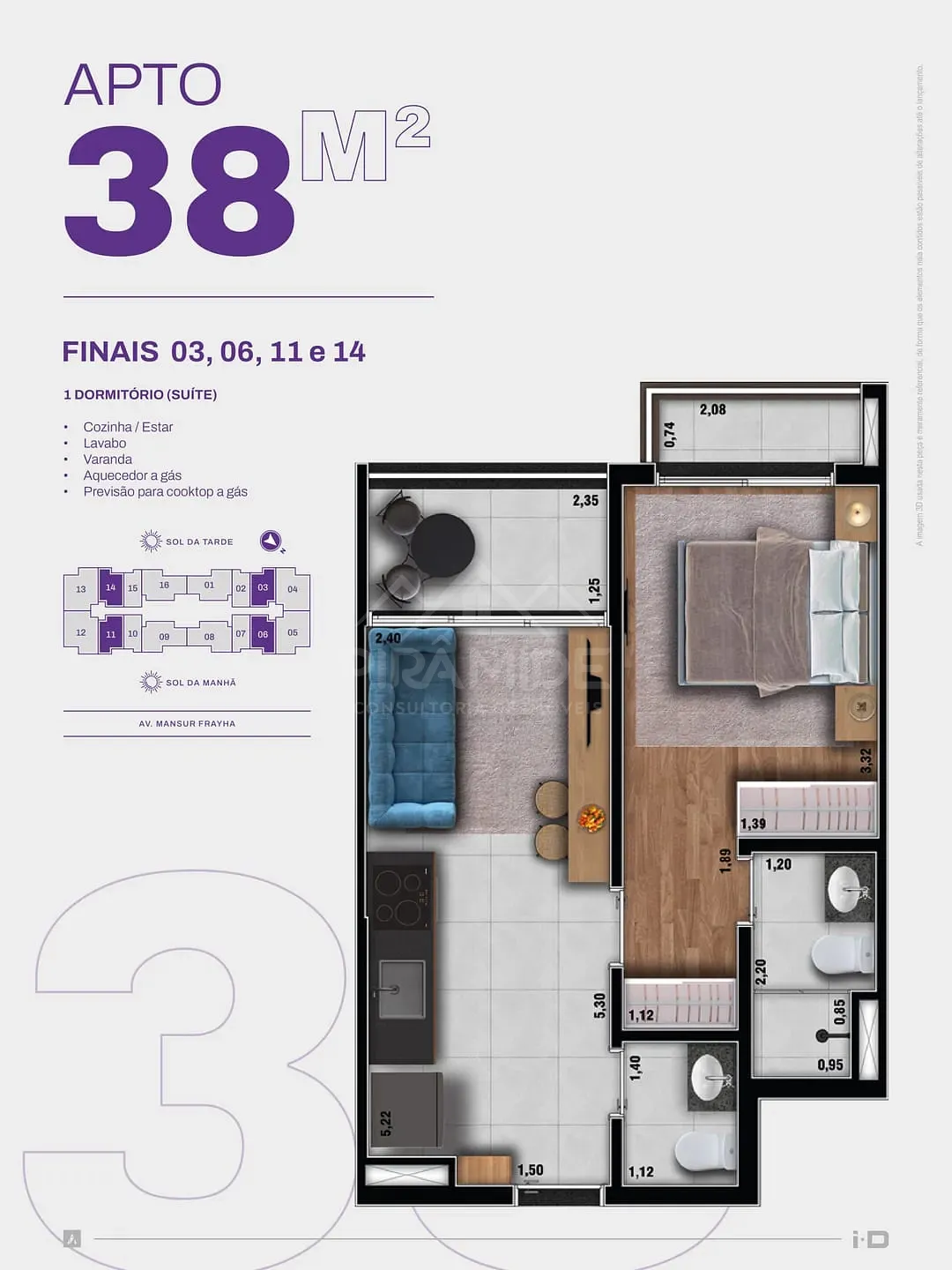 Apartamento, 2 quartos, 48 m² - Foto 24