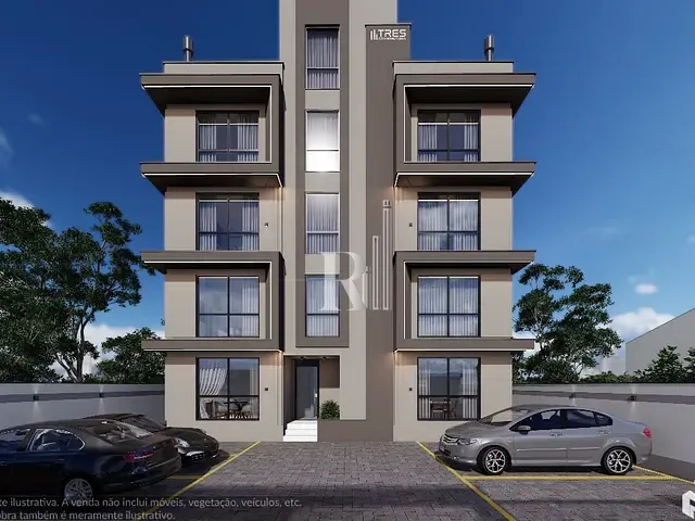 Apartamento 2 quartos e 1 banheiro, à venda, no bairro Areias em Tijucas
