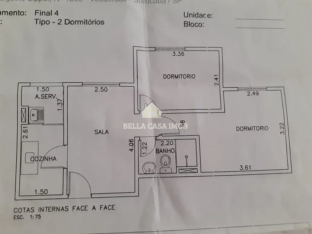 Apartamento, 2 quartos, 50 m² - Foto 2