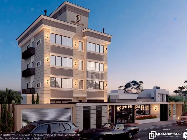 Apartamento com 92m² 2 quartos e 2 banheiros, à venda, no bairro Areias em Tijucas