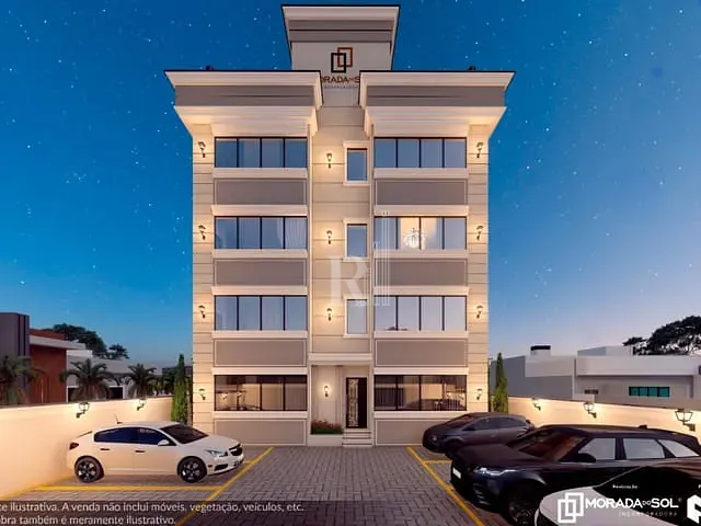 Apartamento com 92m² 2 quartos e 2 banheiros, à venda, no bairro Areias em Tijucas