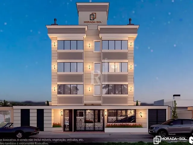 Apartamento com 92m² 2 quartos e 2 banheiros, à venda, no bairro Areias em Tijucas