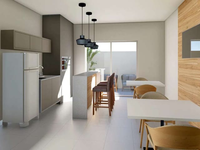 Apartamento com 31m² 1 quarto e 1 banheiro, à venda, no bairro Boa Vista em Curitiba