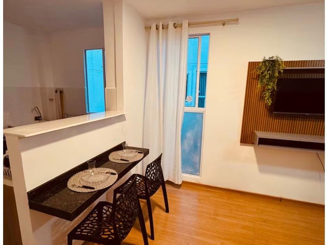 Apartamento 2 quartos e 1 banheiro, para alugar, no bairro Chácara Manella em Cambé