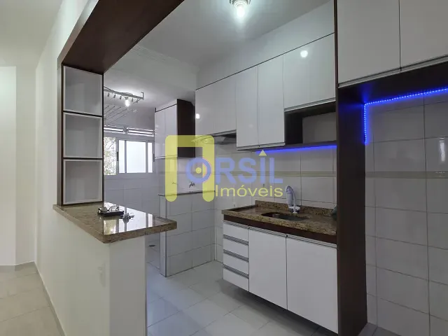 Apartamento com 63m² 2 quartos e 1 banheiro, para alugar, no bairro Loteamento Mogilar em Mogi das Cruzes