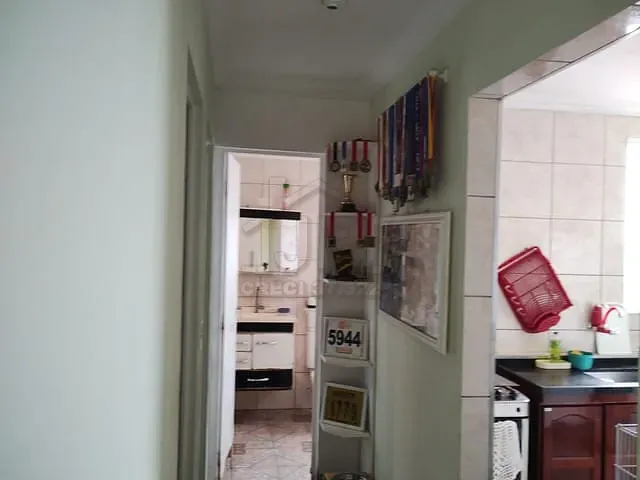 Apartamento com 56m² 2 quartos e 1 banheiro, à venda, no bairro Parque São Vicente em Mauá