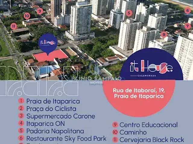 Apartamento com 93m² 3 quartos e 2 banheiros, à venda, no bairro Praia de Itaparica em Vila Velha