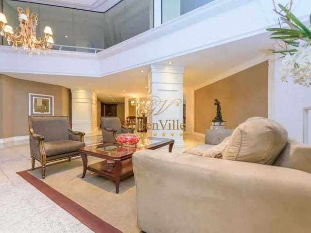 Apartamento com 636m² 5 quartos e 6 banheiros, à venda, no bairro Batel em Curitiba