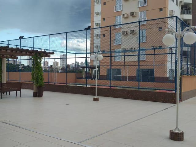 Foto do Apartamento - Apartamento para locação, Jardim Santa Marta, Cuiabá-MT, Edifício Villaggio Di Bonifácia, 1 SUÍTE + 2/4, 2 Vagas, 72 m2 úteis, Arm. Planej, sacada gourmet. | Lyah Jaudy Imóveis