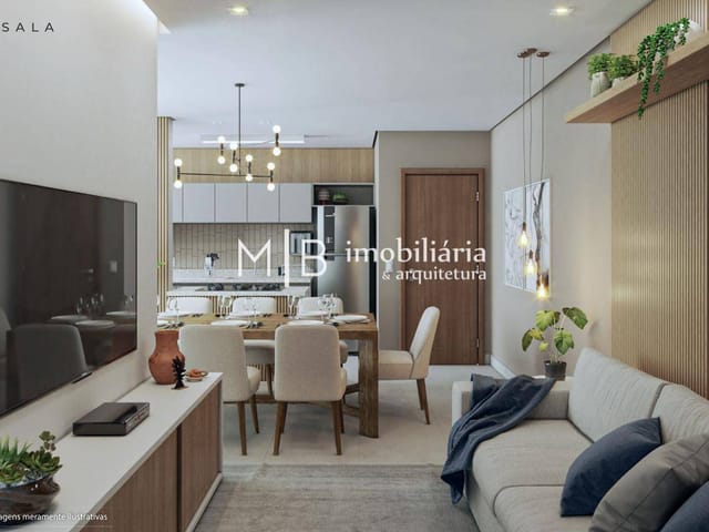 Apartamento 2 quartos e 1 banheiro, à venda, no bairro Centro em Lavras
