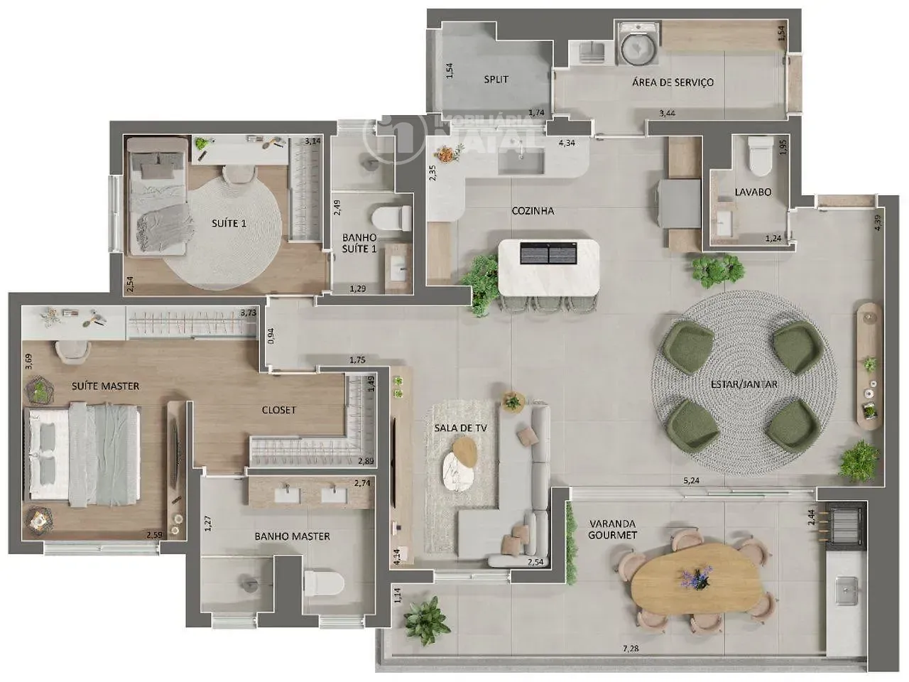 Apartamento, 3 quartos, 116 m² - Foto 6