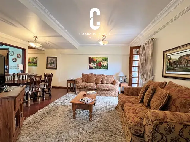 Apartamento 3 quartos e 3 banheiros, à venda, no bairro Vila Capivari em Campos do Jordão