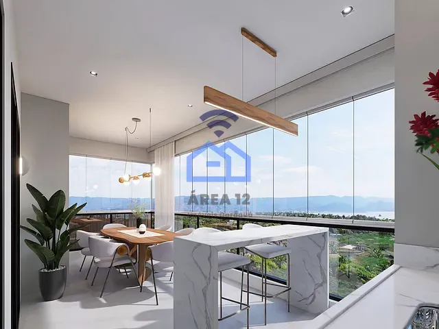 Apartamento com 94m² 3 quartos e 3 banheiros, à venda, no bairro Porto Novo em Caraguatatuba