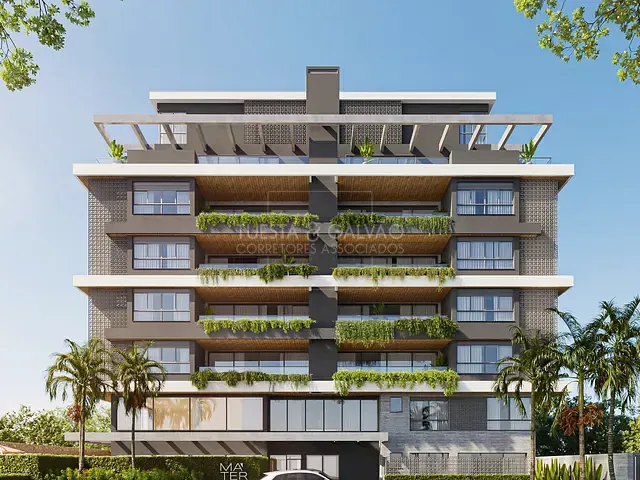 Apartamento com 189m² 3 quartos e 4 banheiros, à venda, no bairro Cabral em Curitiba