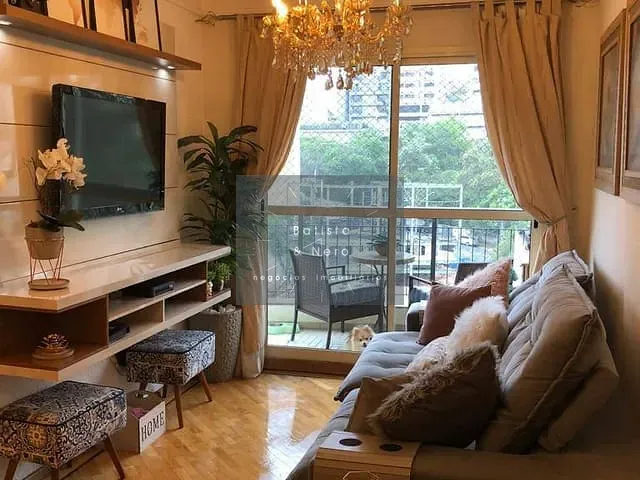 Apartamento com 73m² 3 quartos e 2 banheiros, à venda, no bairro Vila Andrade em São Paulo