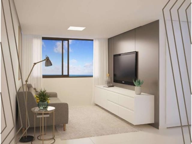 Apartamento 2 quartos e 1 banheiro, à venda, no bairro Loteamento Cidade Recreio em Cabedelo
