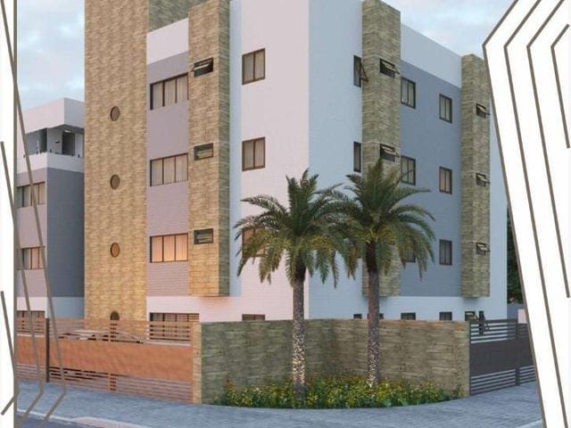 Apartamento 2 quartos e 1 banheiro, à venda, no bairro Loteamento Cidade Recreio em Cabedelo