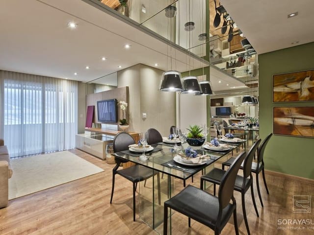 Foto do Apartamento - Juvevê, Ed. Terrasse Voyant, conceito aberto, finamente mobiliado e decorado, 107,97m² de área privativa, à venda, Curitiba, PR | Imobiliária GreenVille