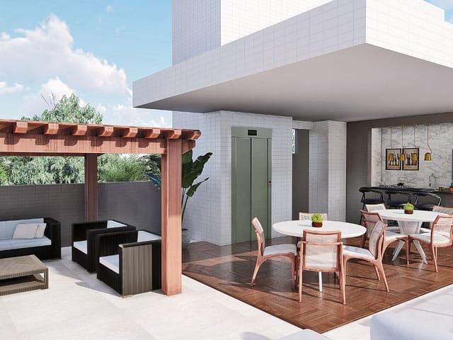 Apartamento 2 quartos e 2 banheiros, à venda, no bairro Bessa em João Pessoa