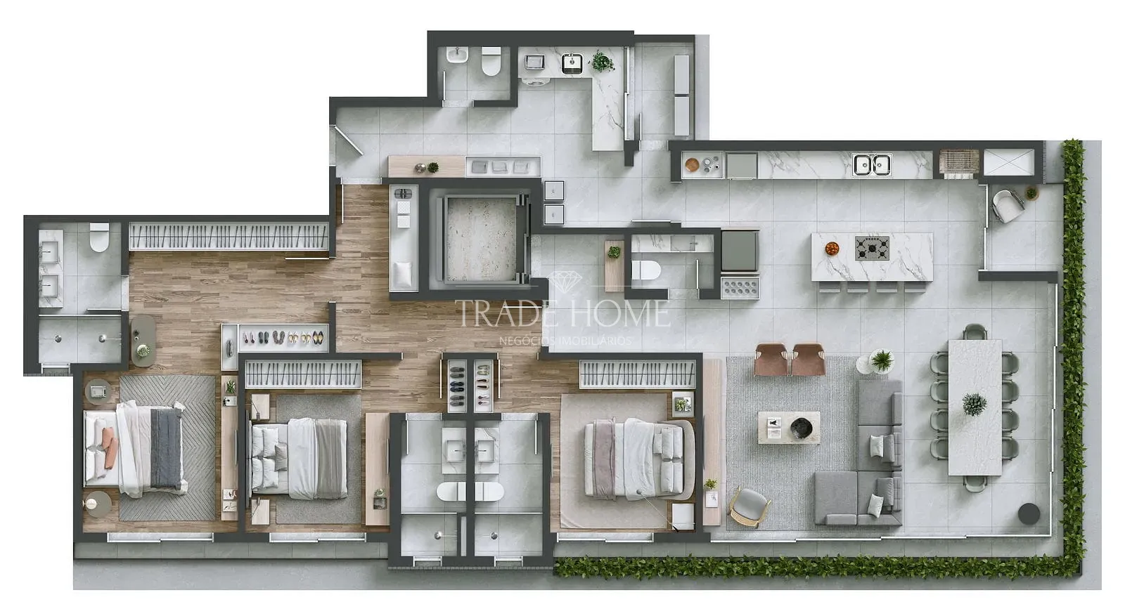 Apartamento, 3 quartos, 165 m² - Foto 29