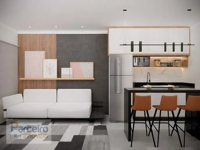 Apartamento com 36m² 2 quartos e 1 banheiro, à venda, no bairro Jardim Santa Maria em São Paulo