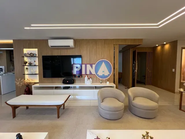 Apartamento com 225m² 4 quartos e 5 banheiros, à venda, no bairro Setor Marista em Goiânia