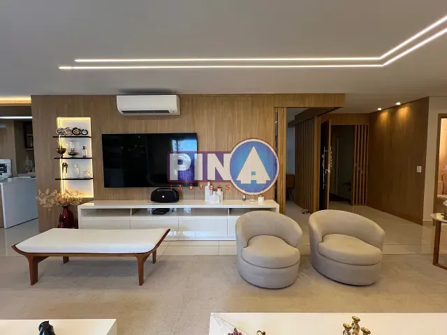 Apartamento com 225m² 4 quartos e 5 banheiros, à venda, no bairro Setor Marista em Goiânia