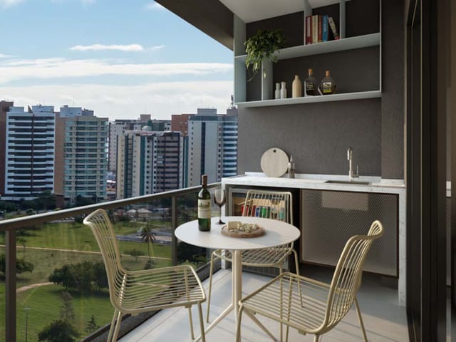 Apartamento 1 quarto e 1 banheiro, à venda, no bairro Jardins em Aracaju