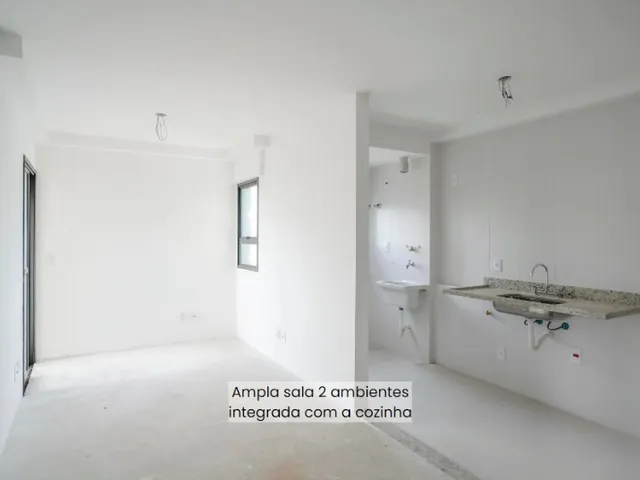 Apartamento 2 quartos e 2 banheiros, à venda, no bairro Vila Valparaíso em Santo André