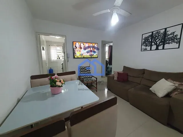Apartamento com 70m² 2 quartos e 1 banheiro, à venda, no bairro Indaiá em Caraguatatuba