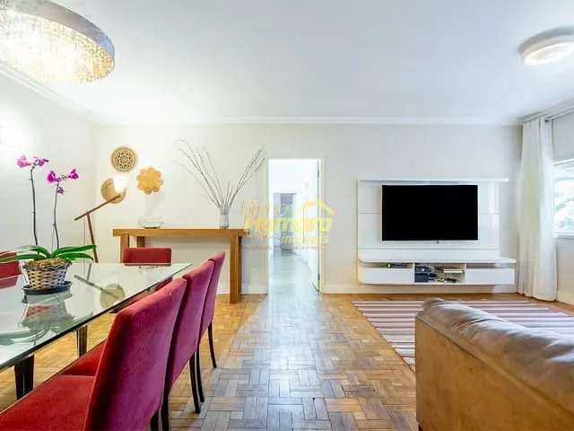 Apartamento com 157m² 3 quartos e 3 banheiros, à venda, no bairro Higienópolis em São Paulo