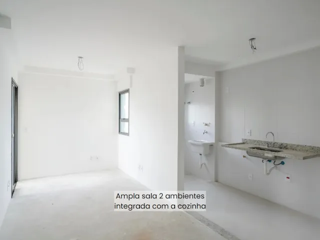 Apartamento 2 quartos e 2 banheiros, à venda, no bairro Vila Valparaíso em Santo André