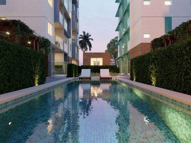 Apartamento 2 quartos e 1 banheiro, à venda, no bairro Altiplano Cabo Branco em João Pessoa