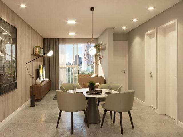 Apartamento 2 quartos e 1 banheiro, à venda, no bairro Altiplano Cabo Branco em João Pessoa