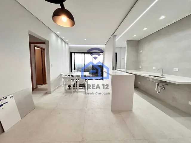 Apartamento com 72m² 2 quartos e 2 banheiros, à venda, no bairro sumare em Caraguatatuba