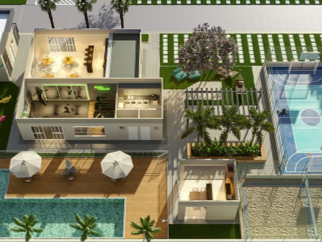 Apartamento 2 quartos e 2 banheiros, à venda, no bairro Passaré em Fortaleza
