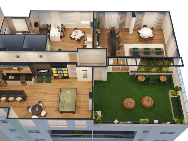 Apartamento 2 quartos e 2 banheiros, à venda, no bairro Passaré em Fortaleza