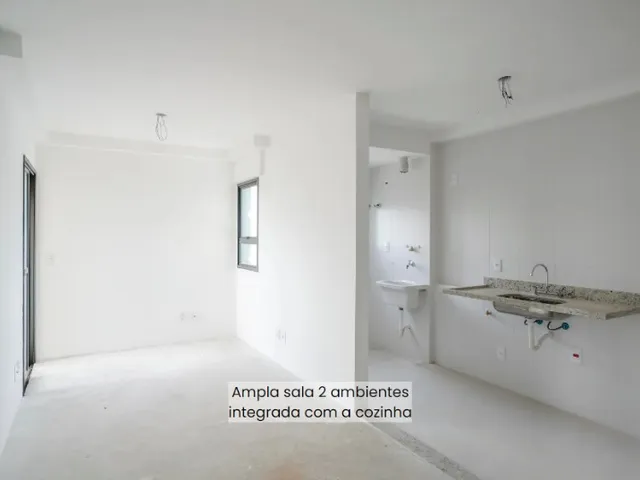 Apartamento 2 quartos e 2 banheiros, à venda, no bairro Vila Valparaíso em Santo André