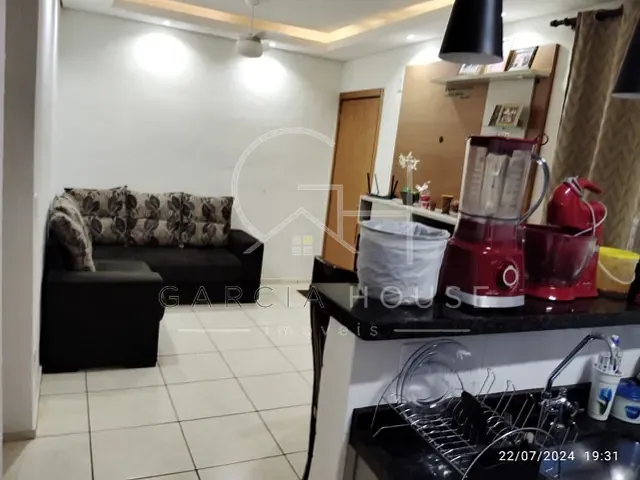 Apartamento 2 quartos e 1 banheiro, à venda, no bairro Reserva Real em Ribeirão Preto