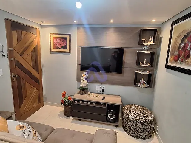 Apartamento com 47m² 2 quartos e 1 banheiro, à venda, no bairro Conjunto Habitacional Juscelino Kubitschek em São Paulo